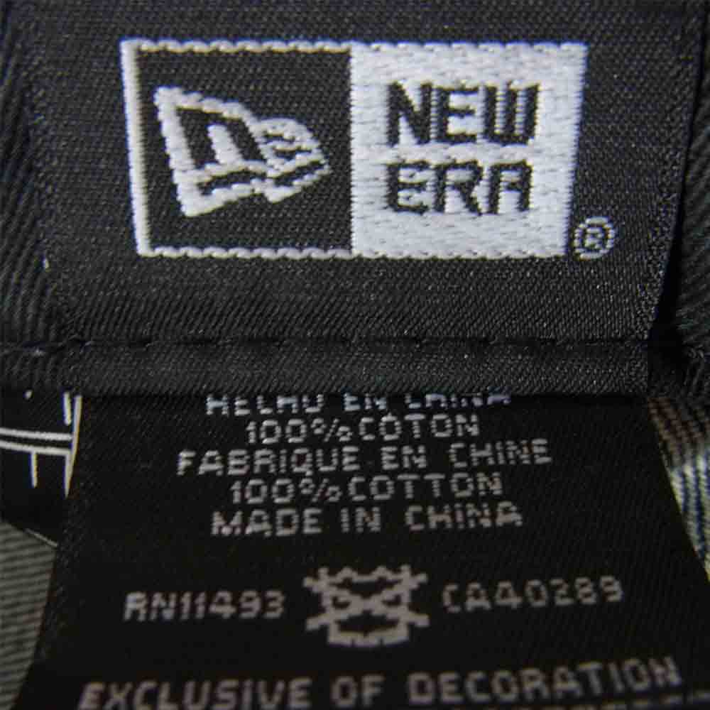 NEW ERA ニューエラ デニム チェック キャップ ブルー系 ONE SIZE【中古】