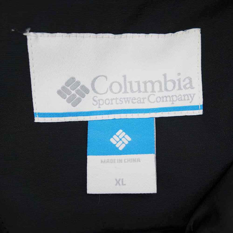 Columbia コロンビア × Kinetics キネティクス Pyran Cliff Jacket ピラン クリフ ダウン ジャケット ブラック系 XL【中古】
