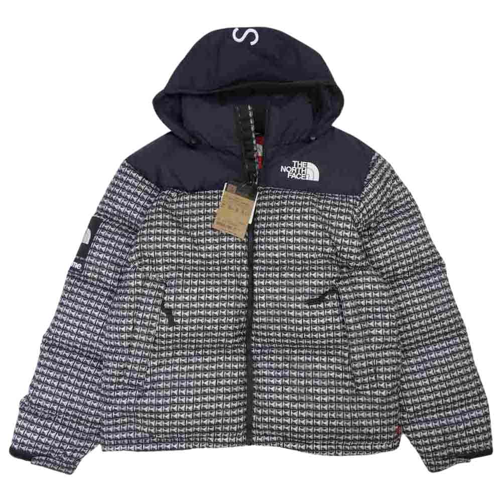Supreme シュプリーム 21SS ND42100I × THE NORTH FACE ノースフェイス Studded Nuptse Jacket スタッズ ヌプシ ダウン ジャケット L【極上美品】【中古】