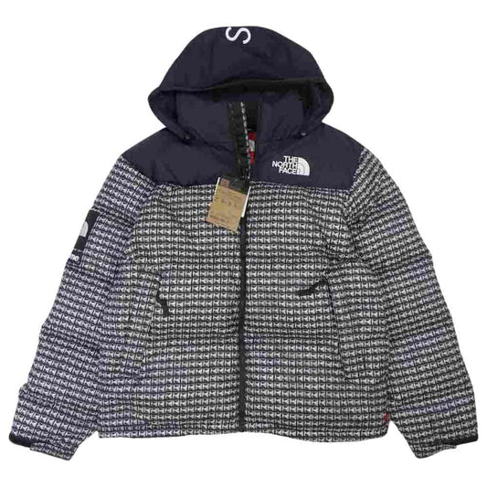 Supreme シュプリーム 21SS ND42100I × THE NORTH FACE ノースフェイス Studded Nuptse Jacket スタッズ ヌプシ ダウン ジャケット L【極上美品】【中古】