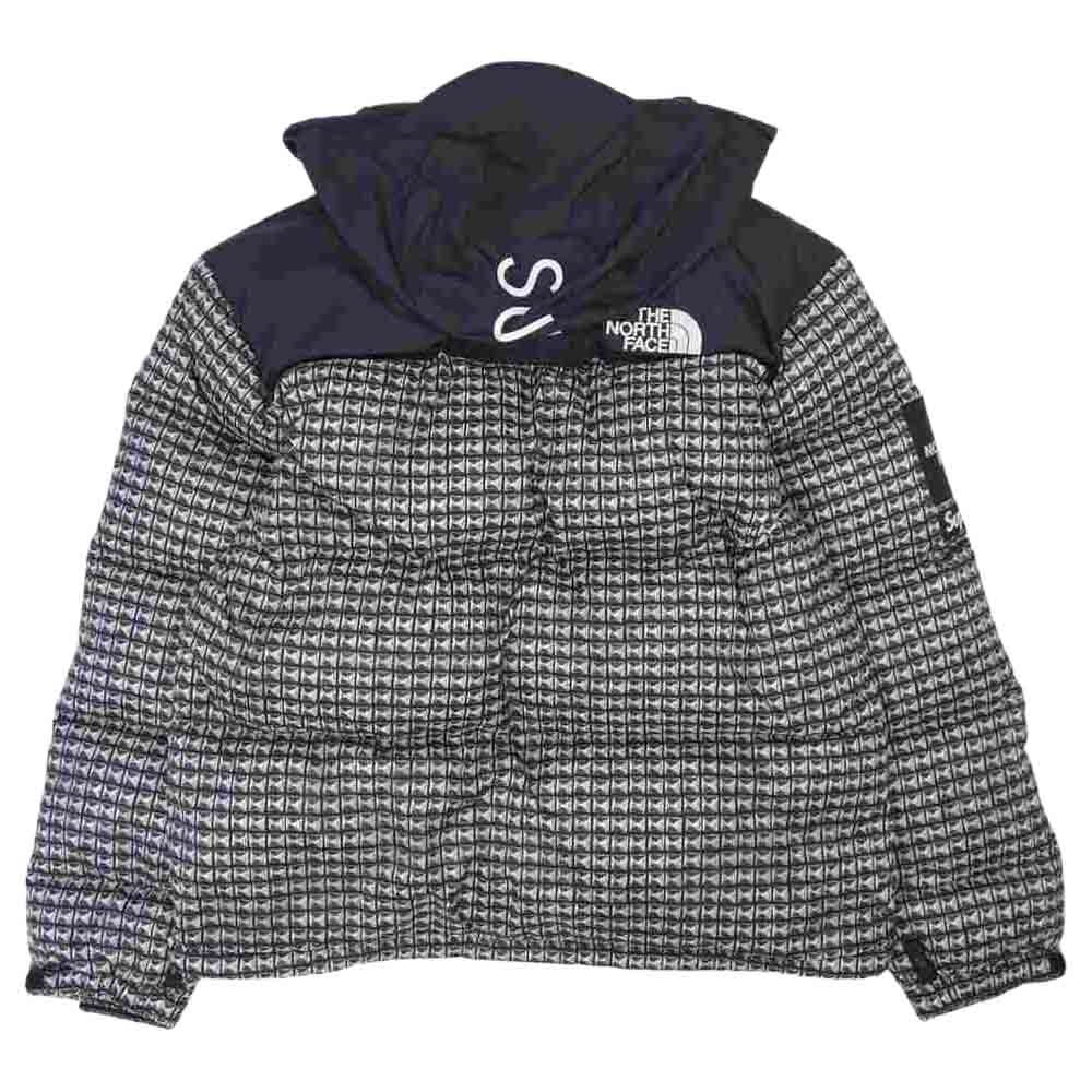Supreme シュプリーム 21SS ND42100I × THE NORTH FACE ノースフェイス Studded Nuptse Jacket スタッズ ヌプシ ダウン ジャケット L【極上美品】【中古】