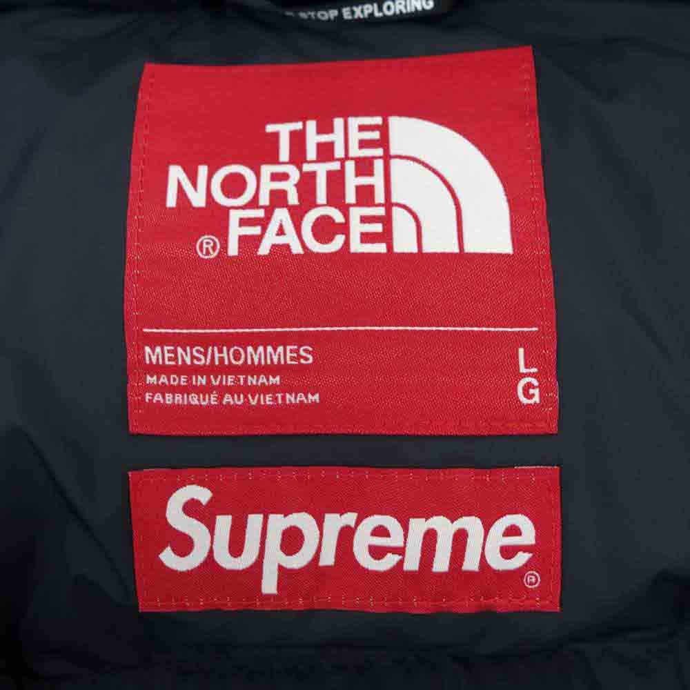 Supreme シュプリーム 21SS ND42100I × THE NORTH FACE ノースフェイス Studded Nuptse Jacket スタッズ ヌプシ ダウン ジャケット L【極上美品】【中古】