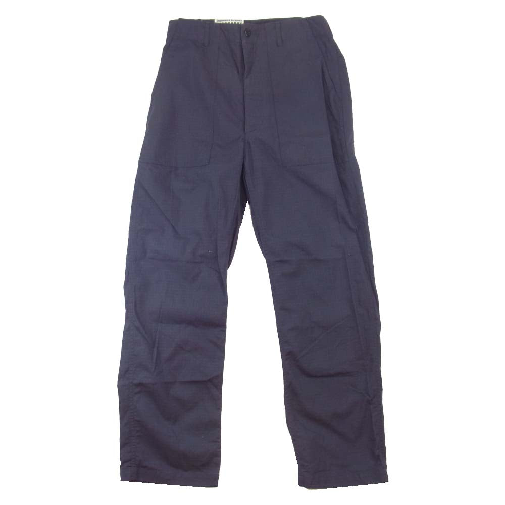 Engineered Garments エンジニアードガーメンツ WORKADAY リップストップ ベイカー パンツ ブラック系 XS【中古】