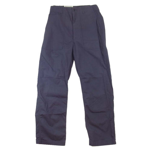 Engineered Garments エンジニアードガーメンツ WORKADAY リップストップ ベイカー パンツ ブラック系 XS【中古】
