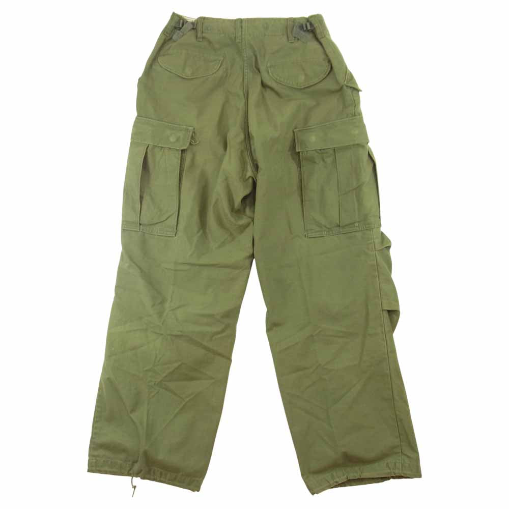 DSA100-72-C-1636 72年製造 ナム戦 U.S.ARMY WINFIELD社 M-65 フィールド パンツ カーキ系 S【中古】