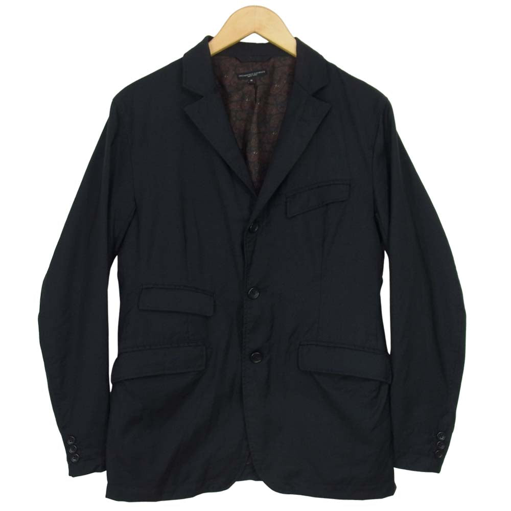 Engineered Garments エンジニアードガーメンツ Andover Jacket インナーペイズリー 3B テーラード アンドーバー ジャケット ブラック系 S【中古】