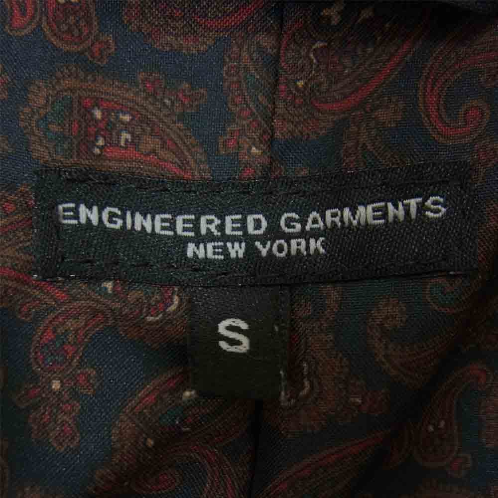 Engineered Garments エンジニアードガーメンツ Andover Jacket インナーペイズリー 3B テーラード アンドーバー ジャケット ブラック系 S【中古】