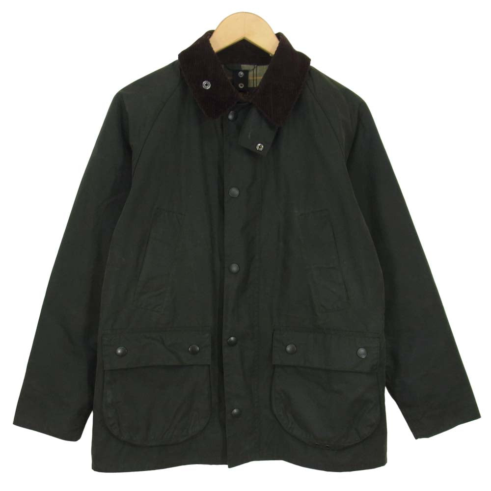 Barbour バブアー MWX0318SG9136 SL BEDALE スリム ビデイル ジャケット カーキ系 36【中古】