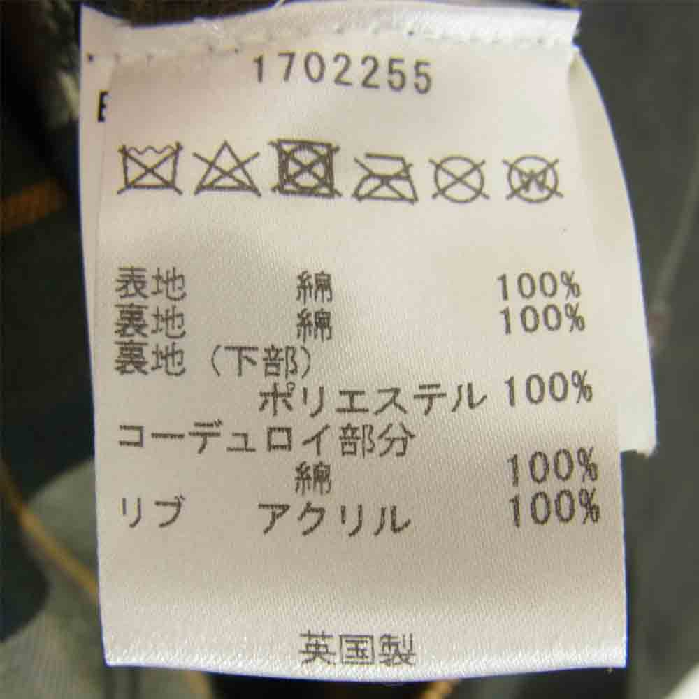 Barbour バブアー MWX0318SG9136 SL BEDALE スリム ビデイル ジャケット カーキ系 36【中古】