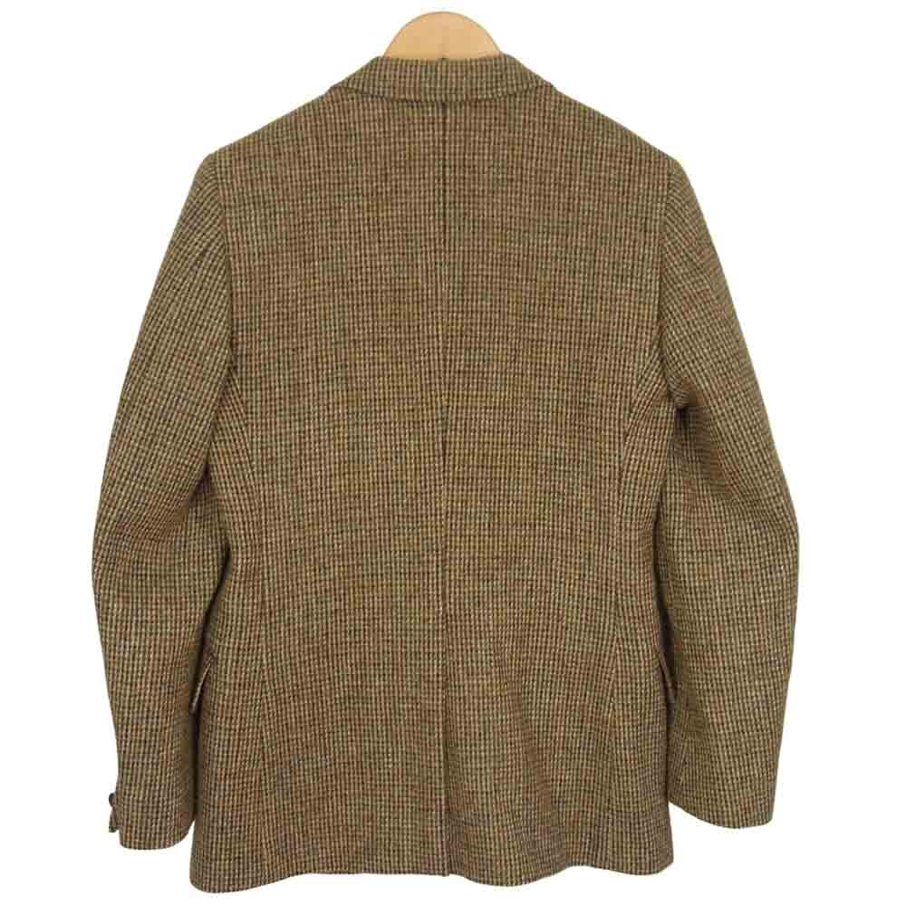 ANATOMICA アナトミカ 530-542-06 DUNN JACKET HARRIS TWEED ハリスツイード ウール ダン ジャケット ブラウン系 38【中古】