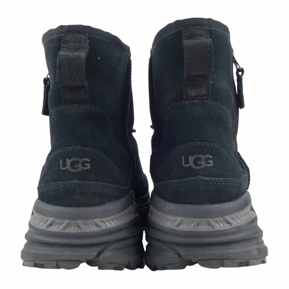 UGG アグ 1112369 CLASSIC WEATHER クラシックウェザー サイドジップ ブーツ ブラック系 29cm【中古】