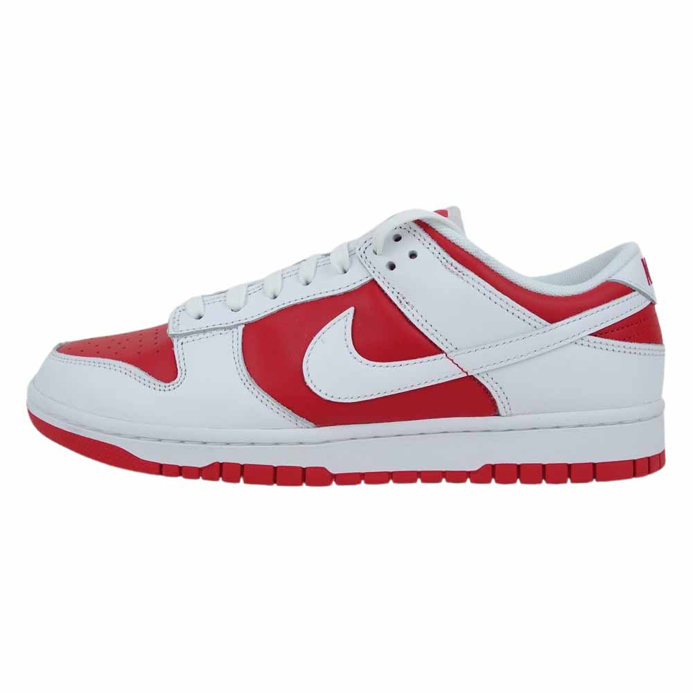 NIKE ナイキ DD1391-600 DUNK LOW RETRO CHAMPIONSHIP RED ダンクロー レトロ チャンピオンシップ  スニーカー レッド系 29cm【新古品】【未使用】【中古】