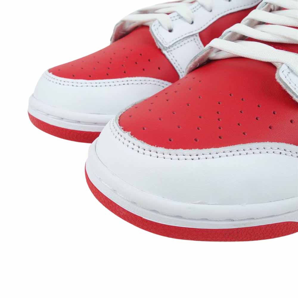 NIKE ナイキ DD1391-600 DUNK LOW RETRO CHAMPIONSHIP RED ダンクロー レトロ チャンピオンシップ  スニーカー レッド系 29cm【新古品】【未使用】【中古】