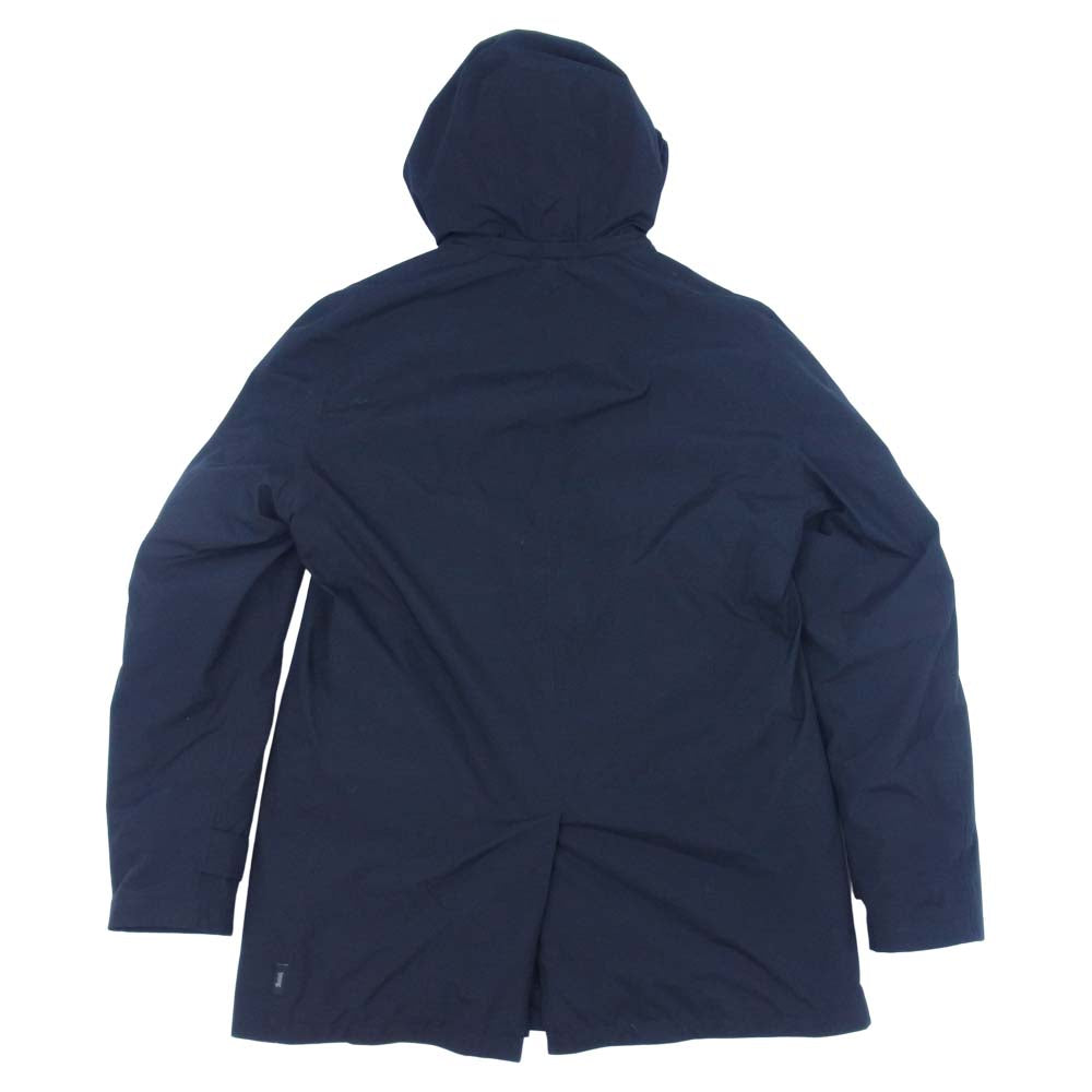 Herno ヘルノ pi107ul-11121-9300 LAMINAR SARTORIAL ENGINEERING GORE-TEX ゴアテックス トレンチ ダウン ブラック系 52【中古】