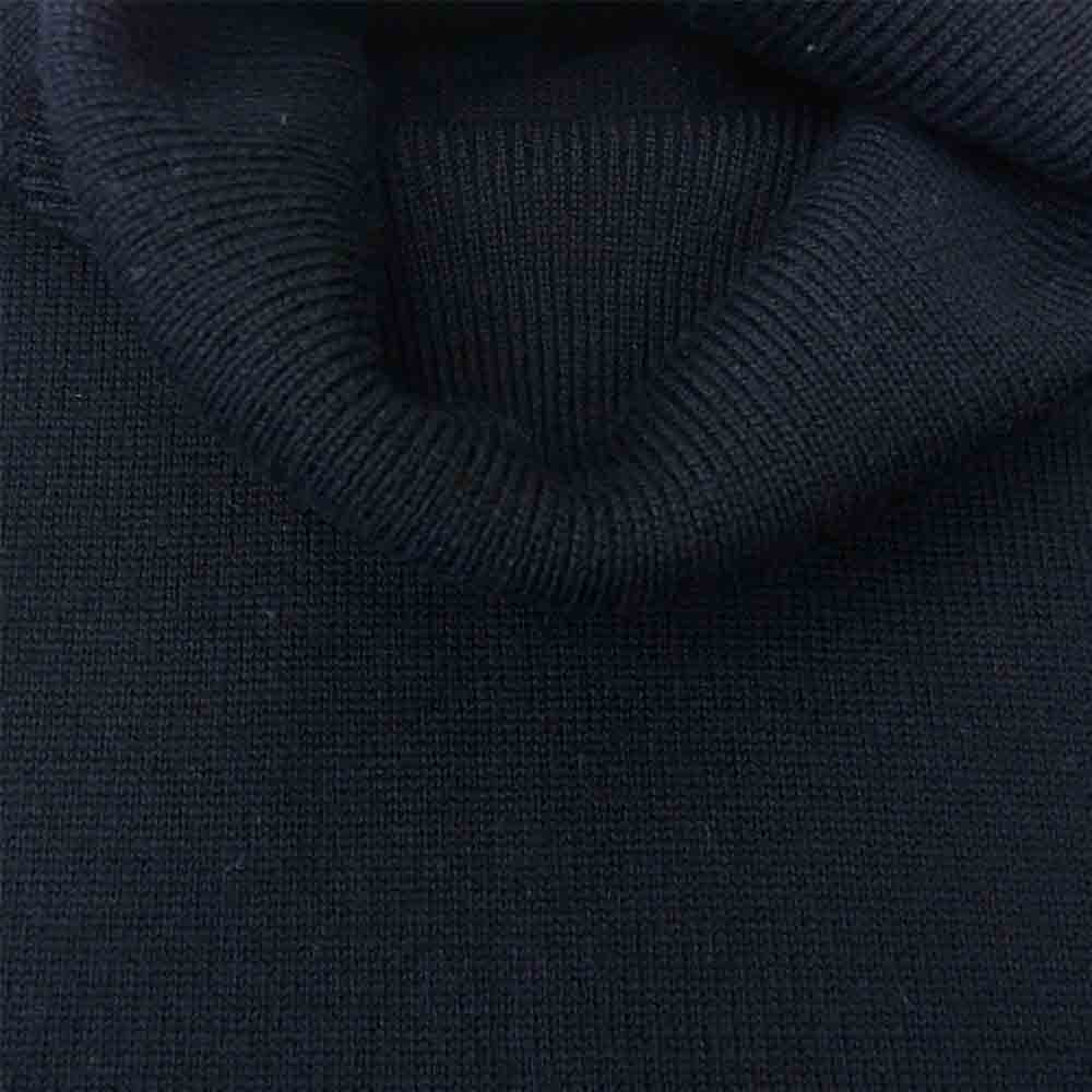 BURBERRY LONDON バーバリー ロンドン タートルネック 半袖 ニット ブラック系 1【美品】【中古】