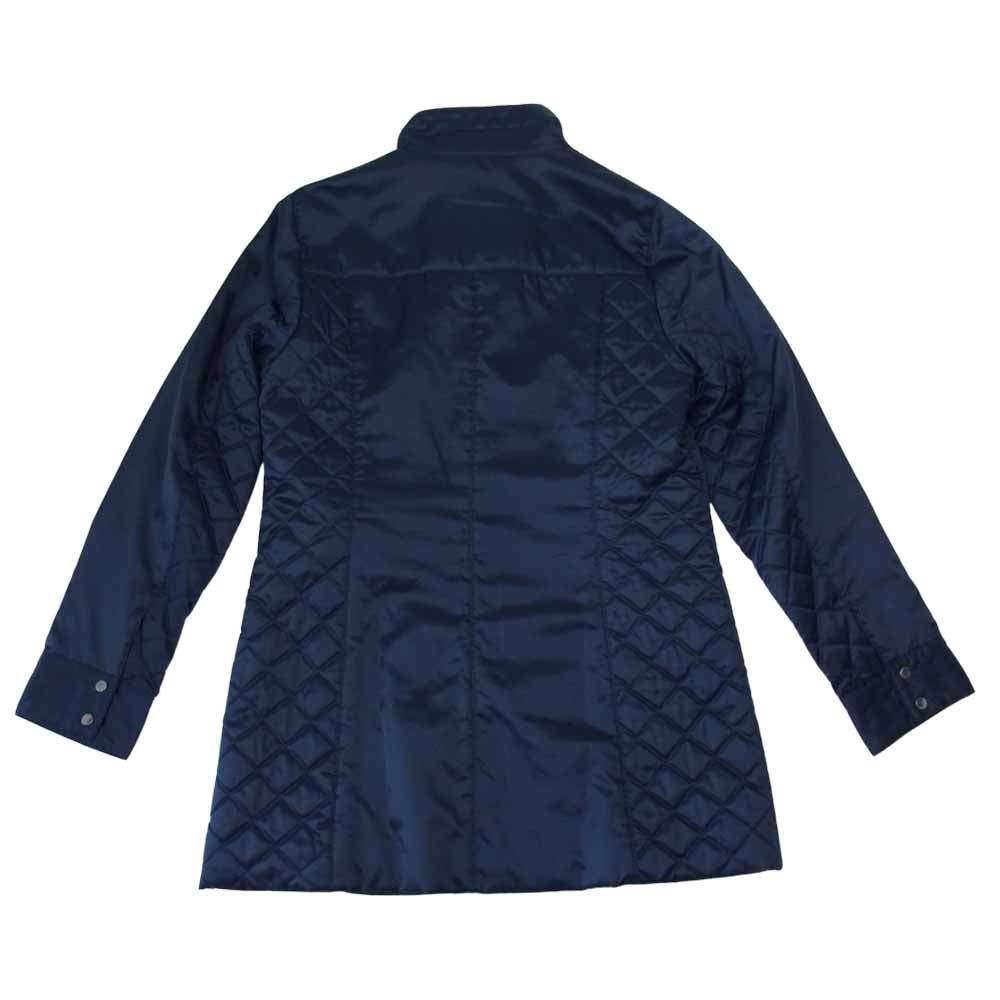 Aquascutum アクアスキュータム キルティング ジャケット ネイビー系【美品】【中古】