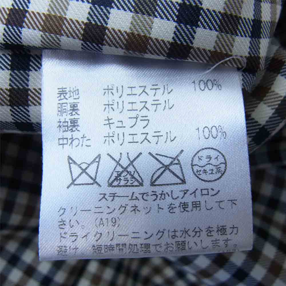 Aquascutum アクアスキュータム キルティング ジャケット ネイビー系【美品】【中古】