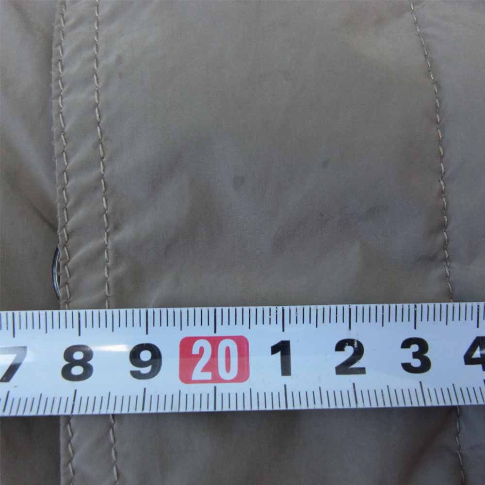 Herno ヘルノ 国内正規品 イタリア製 中綿 ステンカラー コート カーキ系 46【中古】