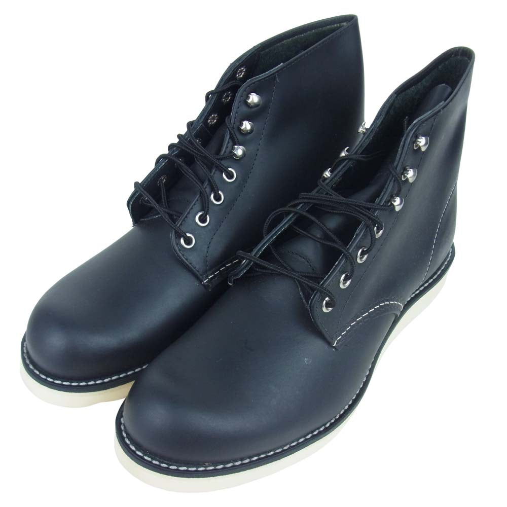 RED WING レッドウィング 8165 PLAIN TOE アイリッシュセッター プレーントゥ ブーツ ブラック系 USA10【新古品】【未使用】【中古】
