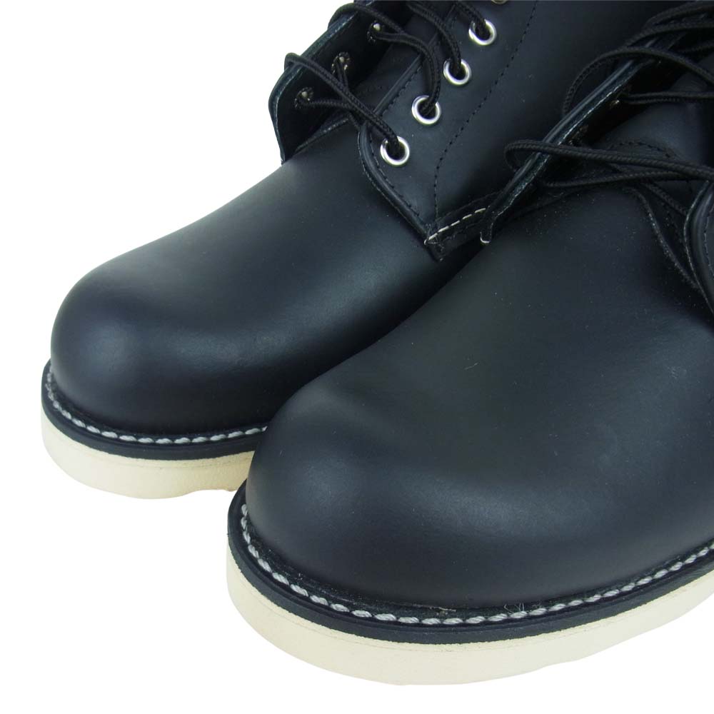 RED WING レッドウィング 8165 PLAIN TOE アイリッシュセッター プレーントゥ ブーツ ブラック系 USA10【新古品】【未使用】【中古】