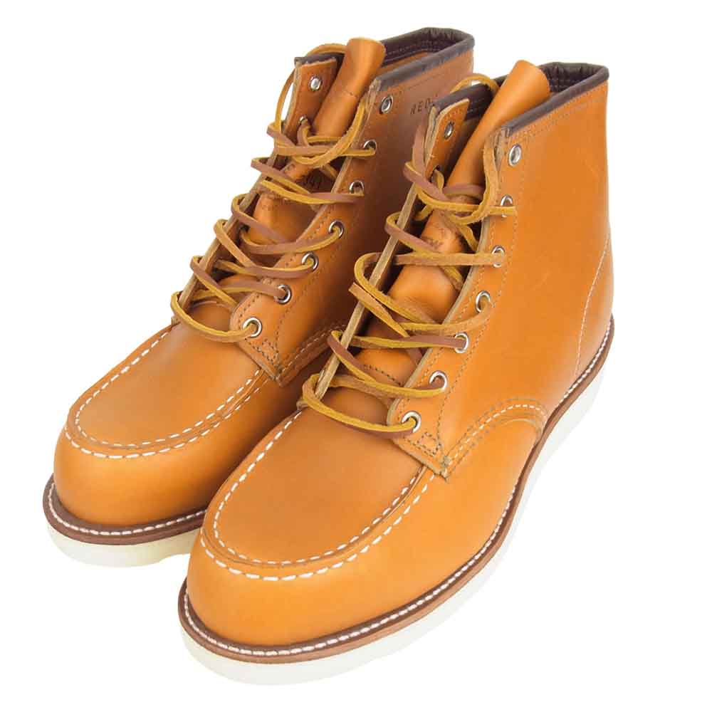 RED WING レッドウィング 9875 犬タグ復刻 IRISH SETTER CLASSIC WORK 6INCH MOC TOE アイリッシュセッター モックトゥ ブーツ 10【新古品】【未使用】【中古】