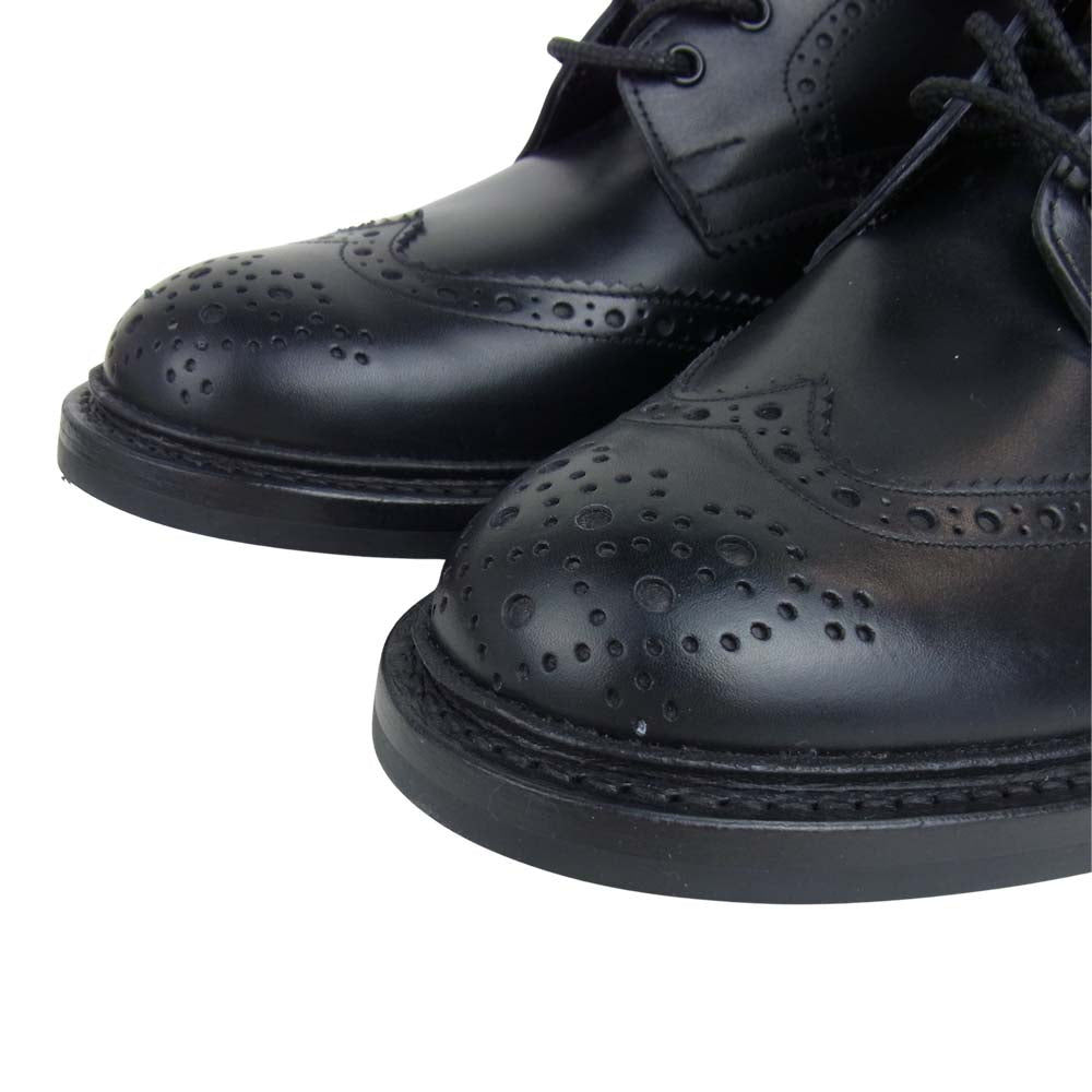 Tricker's トリッカーズ S63419 STOW DAINITE ストウ ダイナイトソール モールトン ブーツ ブラック系 9.5【極上美品】【中古】