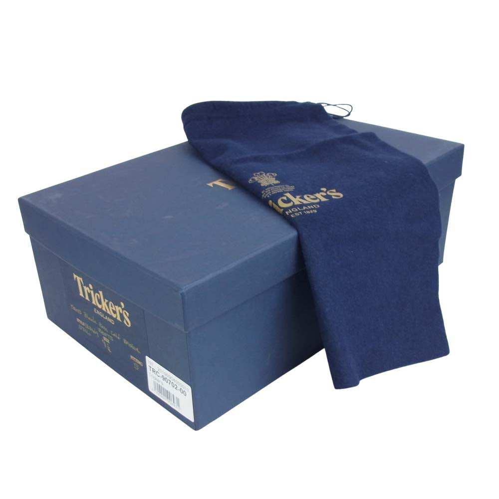 Tricker's トリッカーズ S63419 STOW DAINITE ストウ ダイナイトソール モールトン ブーツ ブラック系 9.5【極上美品】【中古】