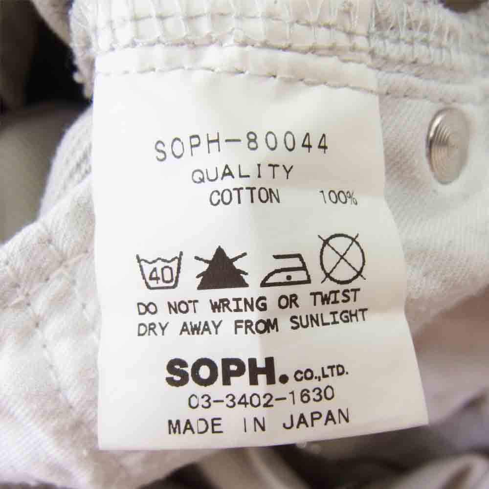 SOPHNET. ソフネット SOPH-80044 ピケ パンツ グレー系 S【中古】