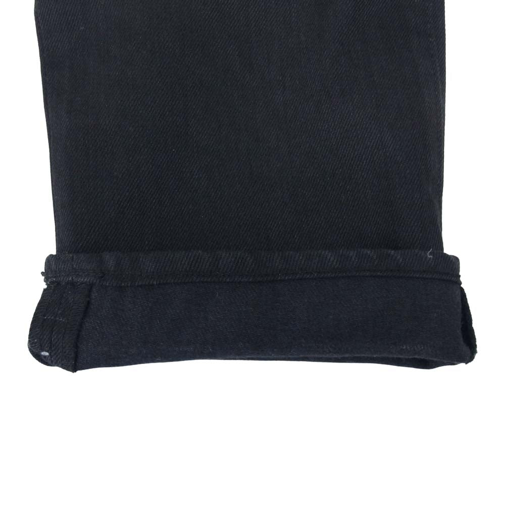 WACKO MARIA ワコマリア ストレート ブラック デニム パンツ ブラック系 M【中古】