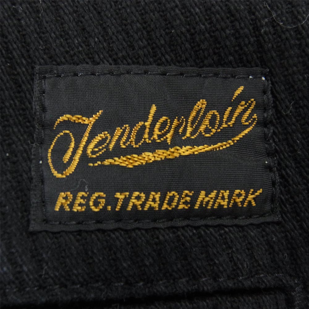 TENDERLOIN テンダーロイン T-BDP PIQUE ピケ ワーク パンツ ブラック系 XS【中古】