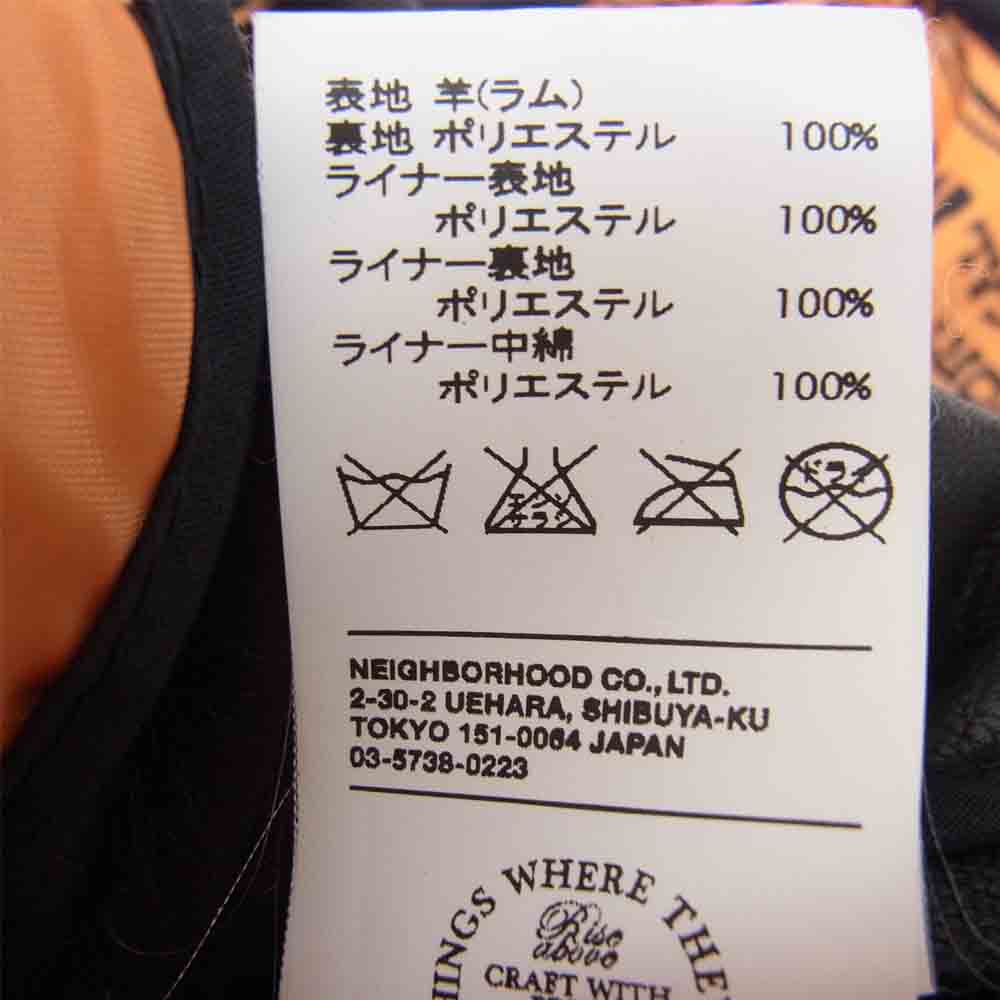 WTAPS ダブルタップス TSDT-JK-M06 M-65 JACKET ラムレザー フィールド ジャケット ブラック系【中古】