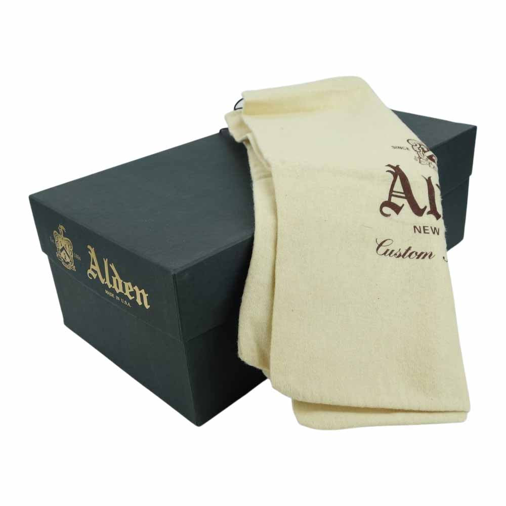 ALDEN オールデン 45960H レースアップ ブーツ ブラウン系 8【中古】