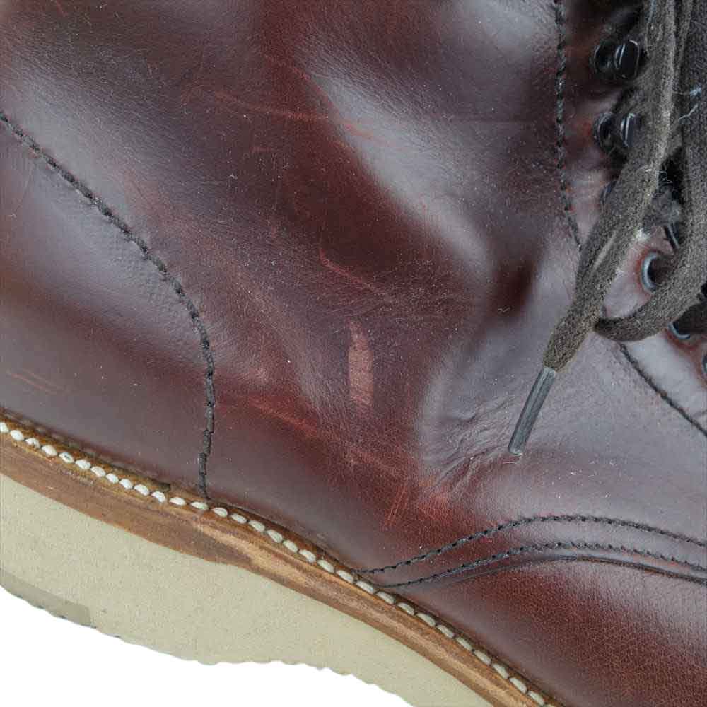 ALDEN オールデン 45960H レースアップ ブーツ ブラウン系 8【中古】