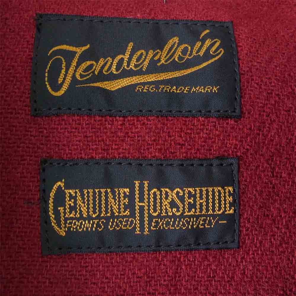 TENDERLOIN テンダーロイン T-HIDE S ショールカラー ホースハイド 