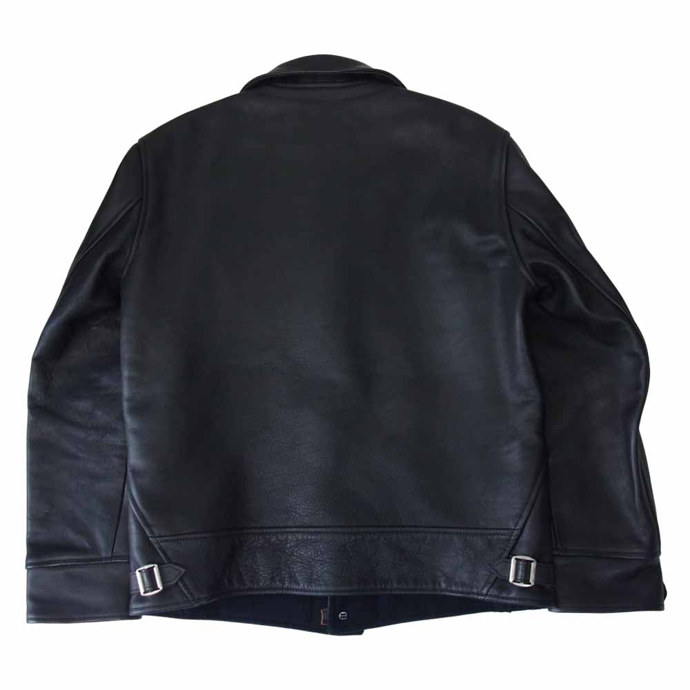 TENDERLOIN テンダーロイン T-HIDE S ショールカラー ホースハイド レザー ジャケット ダークブラウン系 XS【中古】