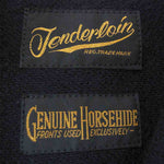 TENDERLOIN テンダーロイン T-HIDE S ショールカラー ホースハイド レザー ジャケット ダークブラウン系 XS【中古】