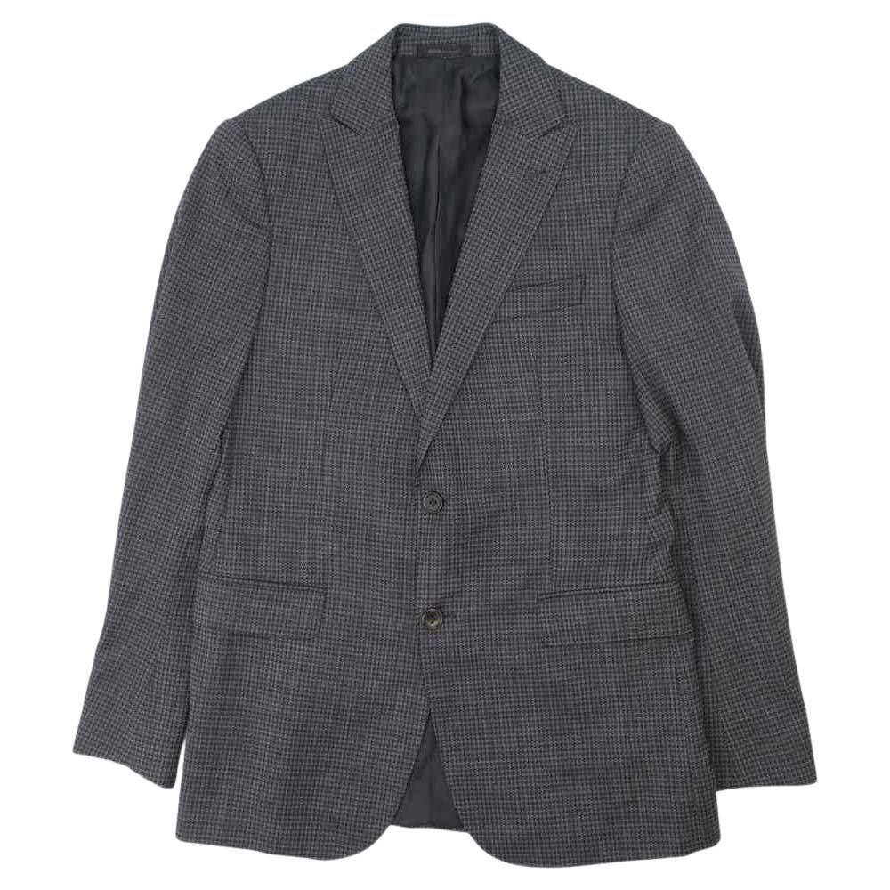 ARMANI COLLEZIONI アルマーニコレッツォーニ 格子柄 セットアップ グレー系 46【中古】