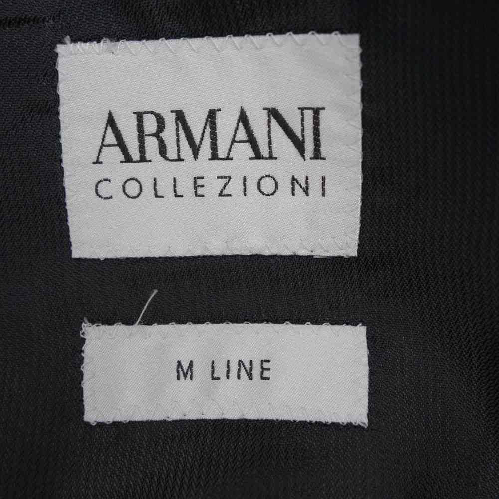 ARMANI COLLEZIONI アルマーニコレッツォーニ 格子柄 セットアップ グレー系 46【中古】