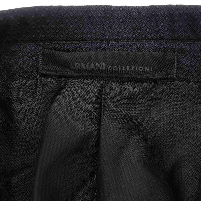 ARMANI COLLEZIONI アルマーニコレッツォーニ ドット セットアップ ダークグレー系 44【中古】