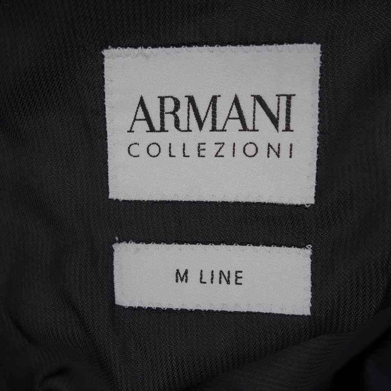 ARMANI COLLEZIONI アルマーニコレッツォーニ ドット セットアップ ダークグレー系 44【中古】