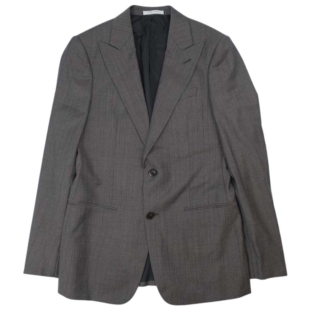 ARMANI COLLEZIONI アルマーニコレッツォーニ ブルーストライプ セットアップ グレー グレー系【中古】