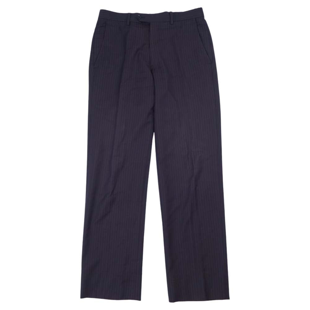 ARMANI COLLEZIONI アルマーニコレッツォーニ ストライプ セットアップ ネイビー ダークネイビー系 46【中古】