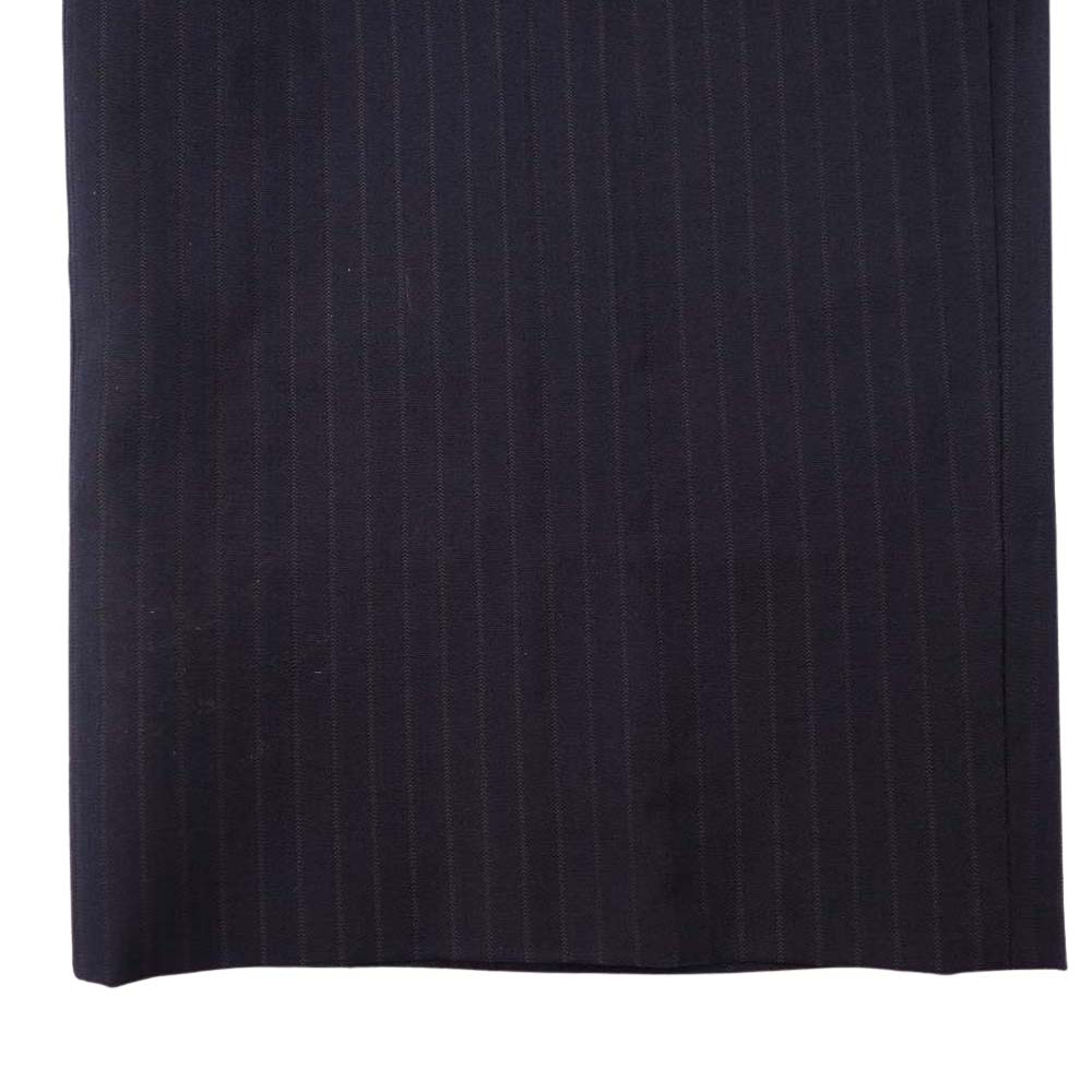 ARMANI COLLEZIONI アルマーニコレッツォーニ ストライプ セットアップ ネイビー ダークネイビー系 46【中古】