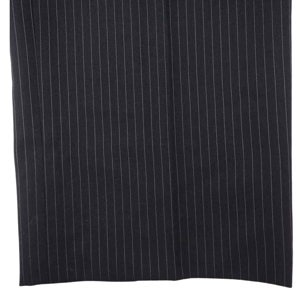 ARMANI COLLEZIONI アルマーニコレッツォーニ ブルーストライプ セットアップ ブラック ブラック系 50【中古】
