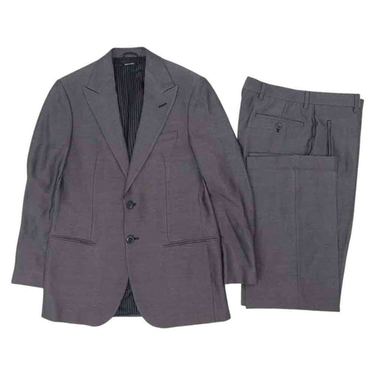 GIORGIO ARMANI ジョルジオアルマーニ ドット セットアップ グレー系 46【中古】