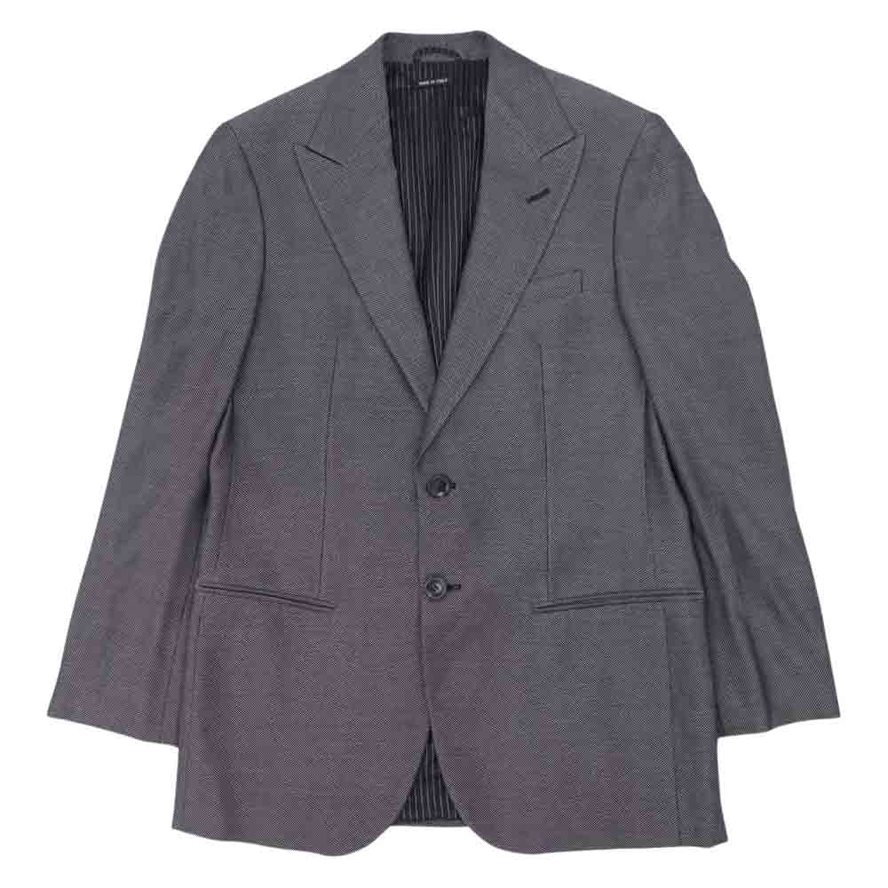 GIORGIO ARMANI ジョルジオアルマーニ ドット セットアップ グレー系 46【中古】