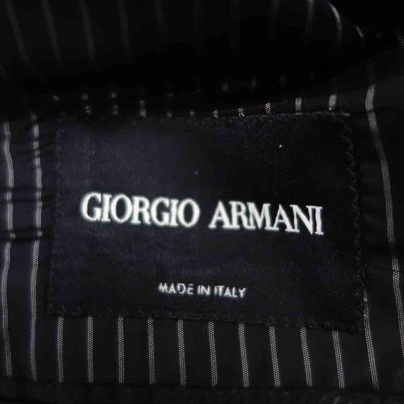 GIORGIO ARMANI ジョルジオアルマーニ ドット セットアップ グレー系 46【中古】