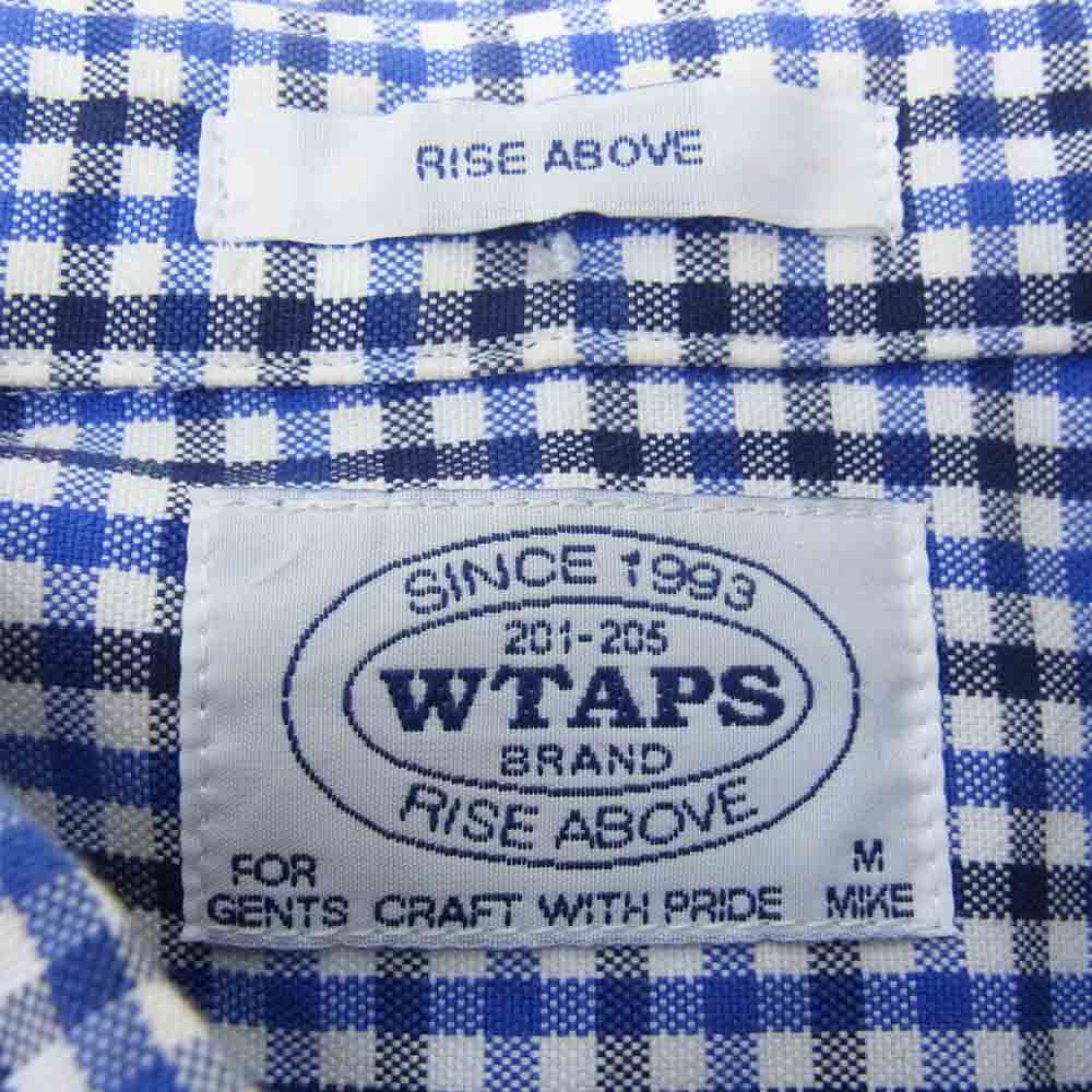 WTAPS ダブルタップス 101SPDT-SHM02 LOOP L/S SHIRTS ブルー系 M【中古】