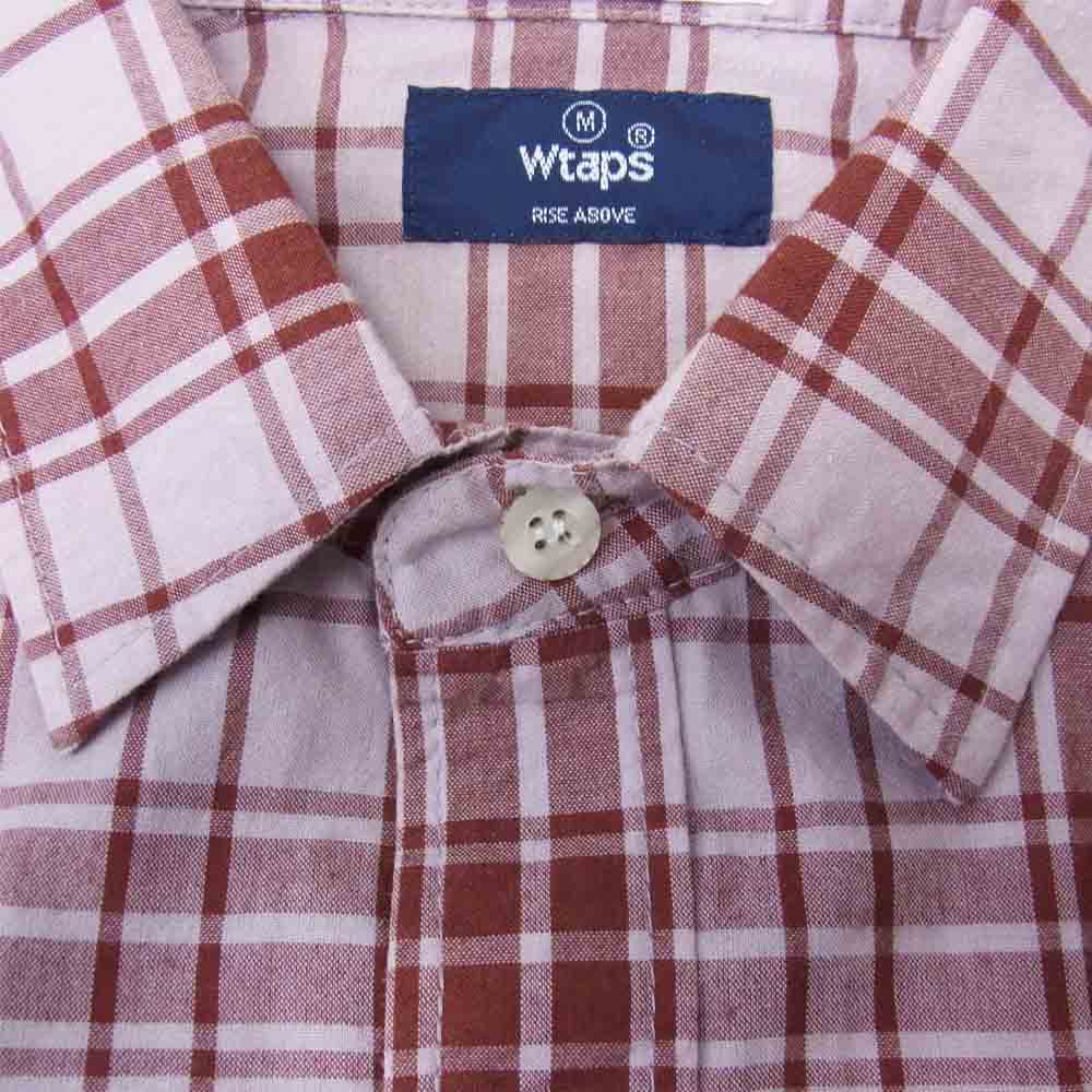 WTAPS ダブルタップス 101LTDT-SHM02 UNION L/S SHIRTS エンジ系 M【中古】