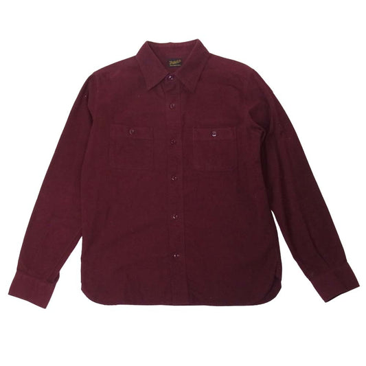 TENDERLOIN テンダーロイン T-FLANNEL SHT フランネル シャツ エンジ系 XS【中古】